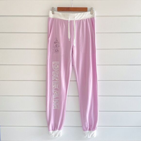 Disney Dream Minnie Mouse Drawstring Sweatpants Size XS - Picture 1 of 8